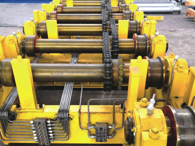 Inspection line trav